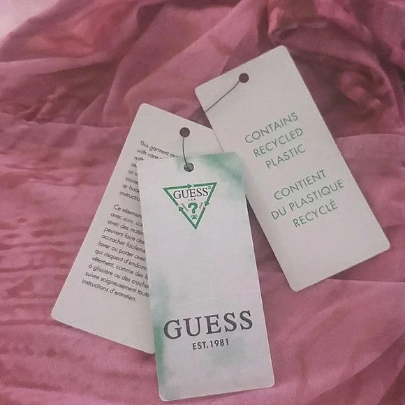 Retro Sexy Sheer Grunge Tie Dye Goth Whimsical Punk Stretch Bodysuit - Picture 2 of 5